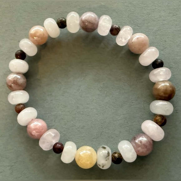 Bracelets w/Mixed Jaspers, Sunstone & Sterling Silver by Alta Lee Inspirations - Picture 15 of 15